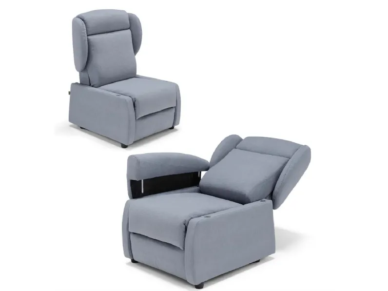 Poltrona relax Con movimento relax Mir Mottes selection a prezzo Outlet