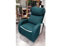 Poltrona relax modello Nadia girevole  a marchio Artigianale a prezzi outlet