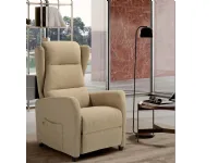 Poltrona relax Con movimento relax Velvet Mottes selection in Offerta Outlet