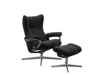 Scopri la Poltrona Relax Wing Ekornes in pelle, in offerta outlet! Un must per gli architetti.