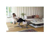 Poltrona relax modello Peel con poggiapiedi a marchio Varir a prezzi convenienti