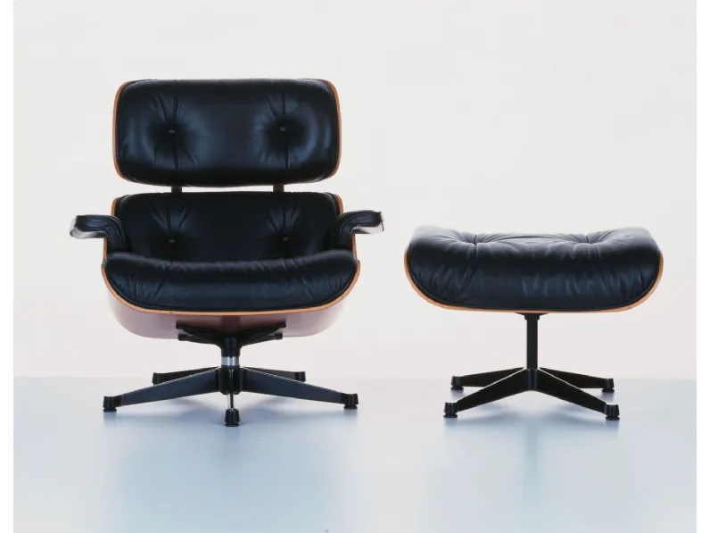 Poltrona relax Con poggiapiedi Lounge chair & ottoman Collezione esclusiva a prezzo Outlet
