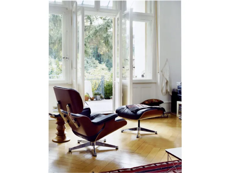Poltrona relax Con poggiapiedi Lounge chair & ottoman Collezione esclusiva a prezzo Outlet