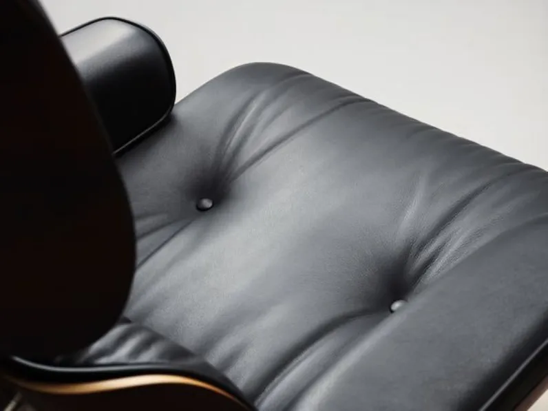 Poltrona relax Con poggiapiedi Lounge chair & ottoman Collezione esclusiva a prezzo Outlet