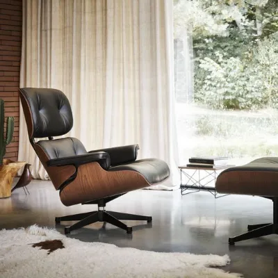 Poltrona con movimento relax Lounge chair & ottoman in Pelle  a prezzi convenienti 