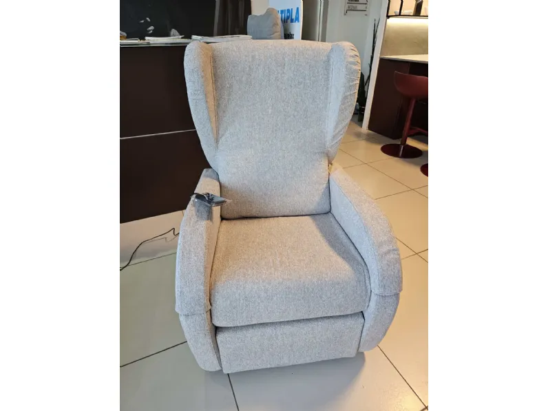 Poltrona relax in Tessuto Anna plus Vitarelax in Offerta Outlet