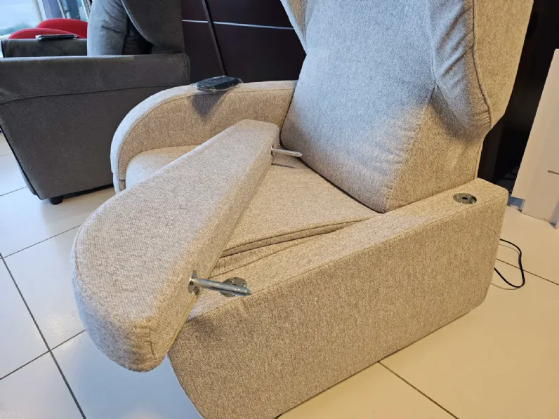 Poltrona relax in Tessuto Anna plus Vitarelax in Offerta Outlet