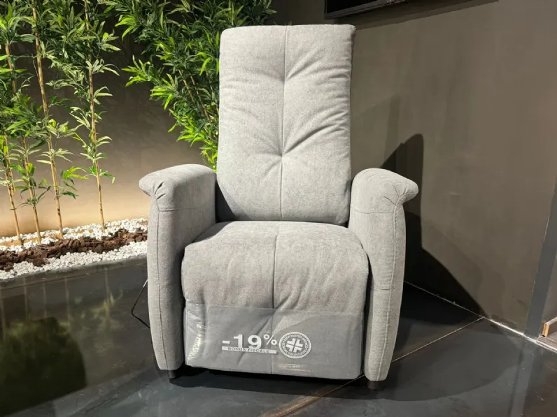 Poltrona relax in Tessuto Art Spazio relax in Offerta Outlet