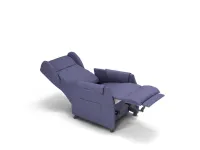 Poltrona relax in Tessuto Easy Mottes selection in Offerta Outlet