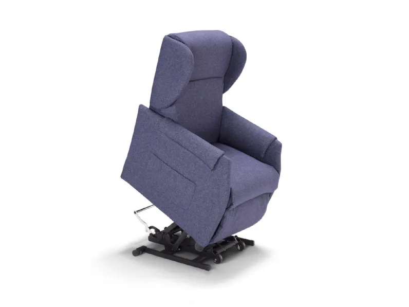 Poltrona relax in Tessuto Easy Mottes selection in Offerta Outlet