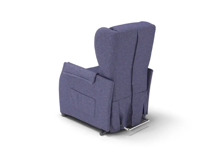 Poltrona relax in Tessuto Easy Mottes selection in Offerta Outlet