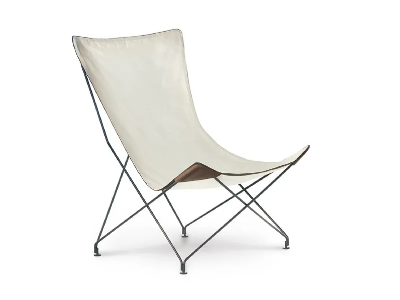 Poltrona relax Con seduta fissa Lawrence Roda a prezzo Outlet