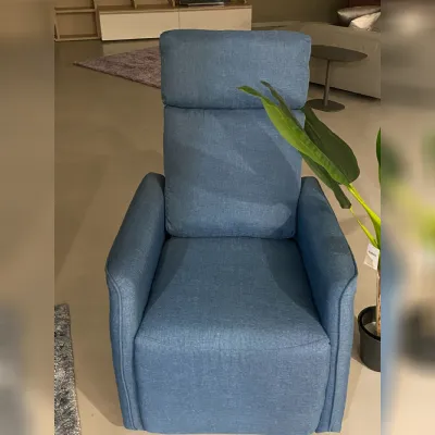 Poltrona relax in Tessuto Maria Stones in Offerta Outlet