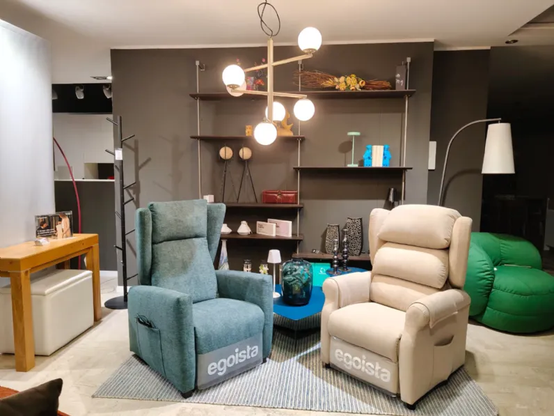 Poltrona relax modello Nuvola a marchio Egoitaliano con forte sconto