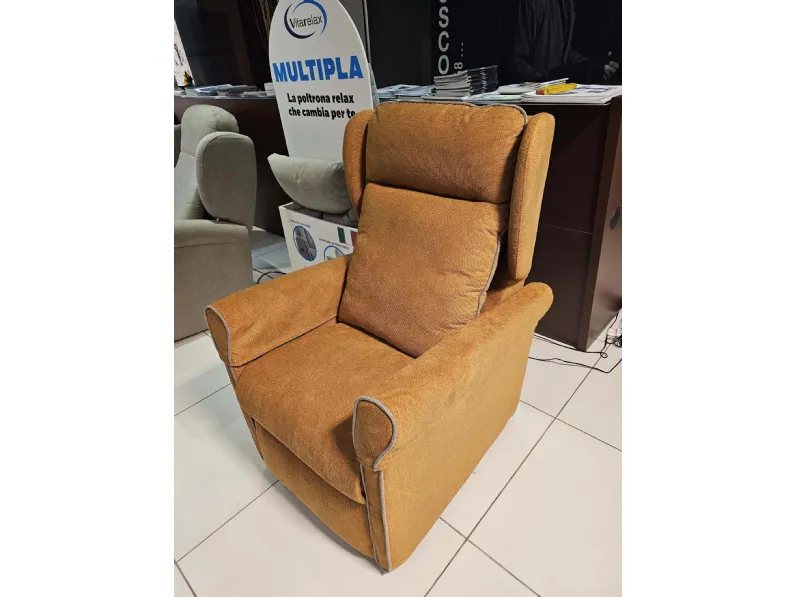 Poltrona relax modello Prisca plus a marchio Vitarelax con forte sconto