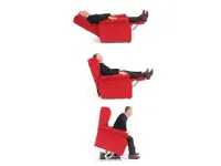 Poltrona relax modello Berge' a marchio Spaziorelax a prezzi convenienti