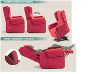 Poltrona Isabelcon movimento relax a marchio Benessere relax con uno sconto esclusivo