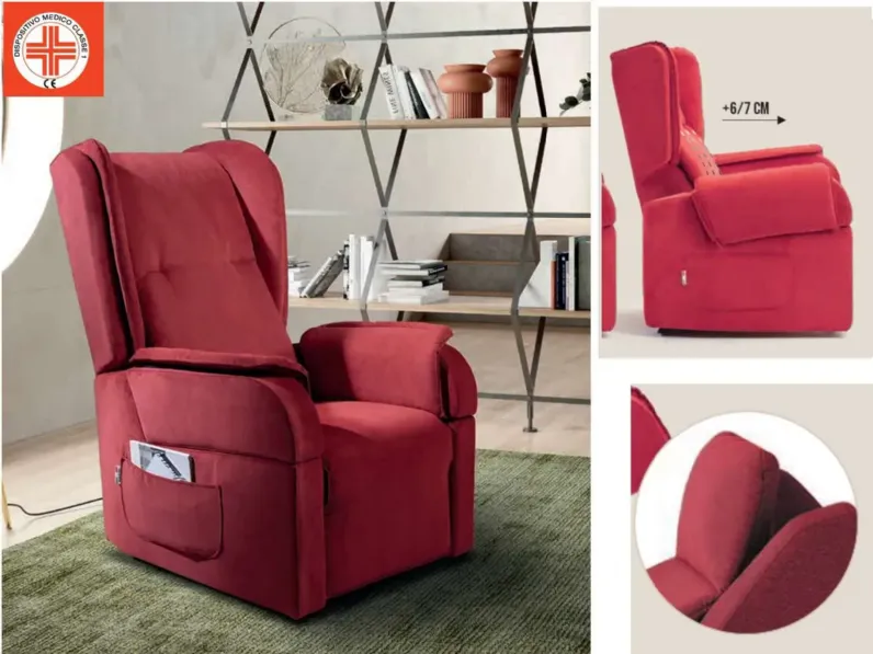 Poltrona Isabelcon movimento relax a marchio Benessere relax con uno sconto esclusivo