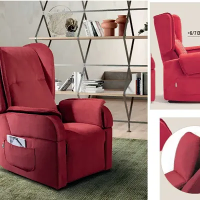 Poltrona Isabelcon movimento relax a marchio Benessere relax con uno sconto esclusivo