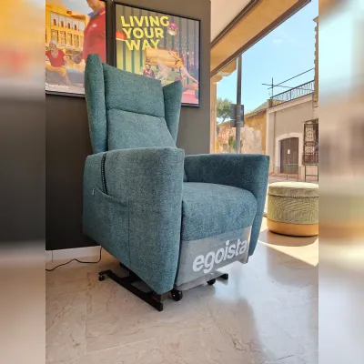 Poltrona relax modello Orson a marchio Egoitaliano con forte sconto