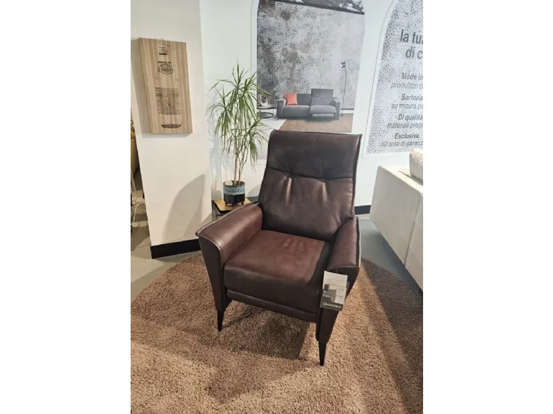 Poltrona relax Con movimento relax Petra Divanidea in Offerta Outlet