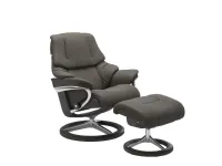 Poltrona relax in Pelle Reno Stressless in offerta