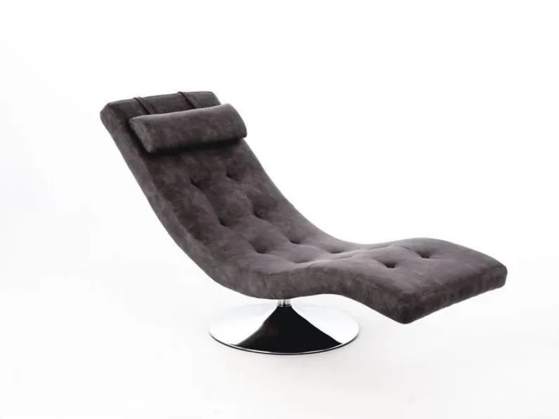 Poltrona relax modello Sleepers chaise lougue  a marchio Stones a prezzi outlet