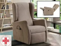 Poltrona relax modello Vienna a marchio Il benessere in offerta