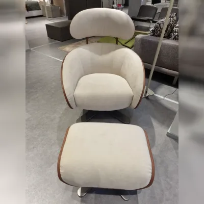 Poltrona in Tessuto Coconut Egoitaliano a prezzo Outlet