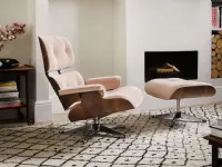 Poltrona con poggiapiedi Long chair Collezione esclusiva a prezzo Outlet 