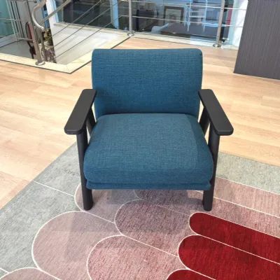 Poltrona con seduta fissa Altana Lago a prezzo scontato 