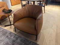 Poltrona con seduta fissa Archibald Poltrona frau in Offerta Outlet  approfittane ora!