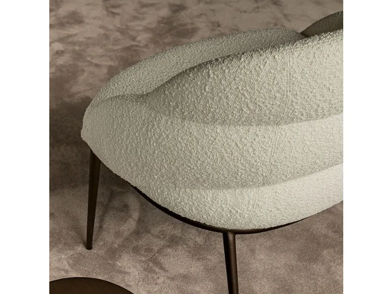 Poltrona con seduta fissa Camilla lounge Cattelan italia in Offerta Outlet 