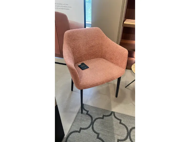 Poltrona con seduta fissa Carmen Riflessi a prezzo Outlet 