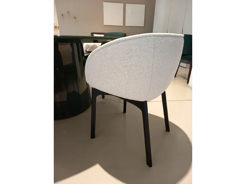 Poltrona con seduta fissa Charla Kartell a prezzo Outlet 