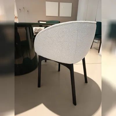 Poltrona con seduta fissa Charla Kartell a prezzo Outlet 
