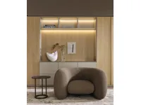 Poltrona con seduta fissa Cinnamon Molteni & c in Offerta Outlet 