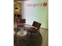 Poltrona con seduta fissa Coco Calligaris a prezzo Outlet 