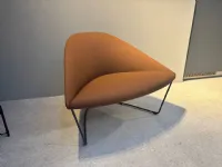 Poltrona con seduta fissa Colina m Collezione esclusiva in Offerta Outlet 