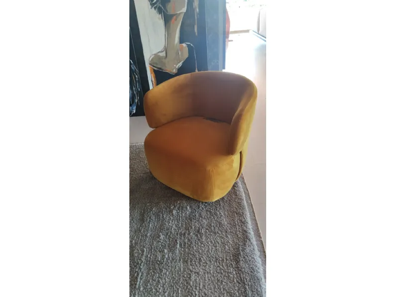 Poltrona con seduta fissa Doge Bonaldo a prezzo Outlet 