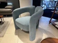 Poltrona con seduta fissa Dudet Cassina in Offerta Outlet 