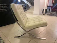 Poltrona con seduta fissa E/24/pa Sigerico a prezzo Outlet 