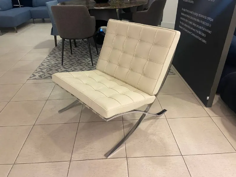 Poltrona con seduta fissa E/24/pa Sigerico a prezzo Outlet 