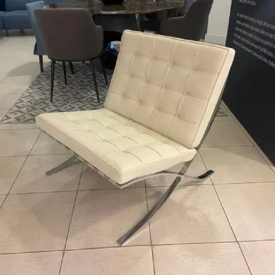 Poltrona con seduta fissa E/24/pa Sigerico a prezzo Outlet 