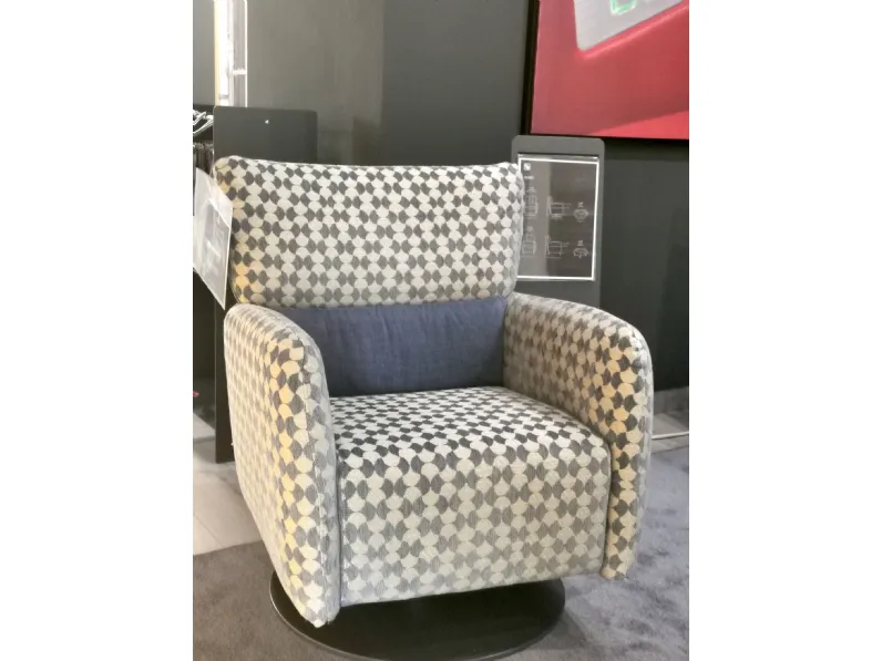 Poltrona con seduta fissa Honey Egoitaliano in Offerta Outlet