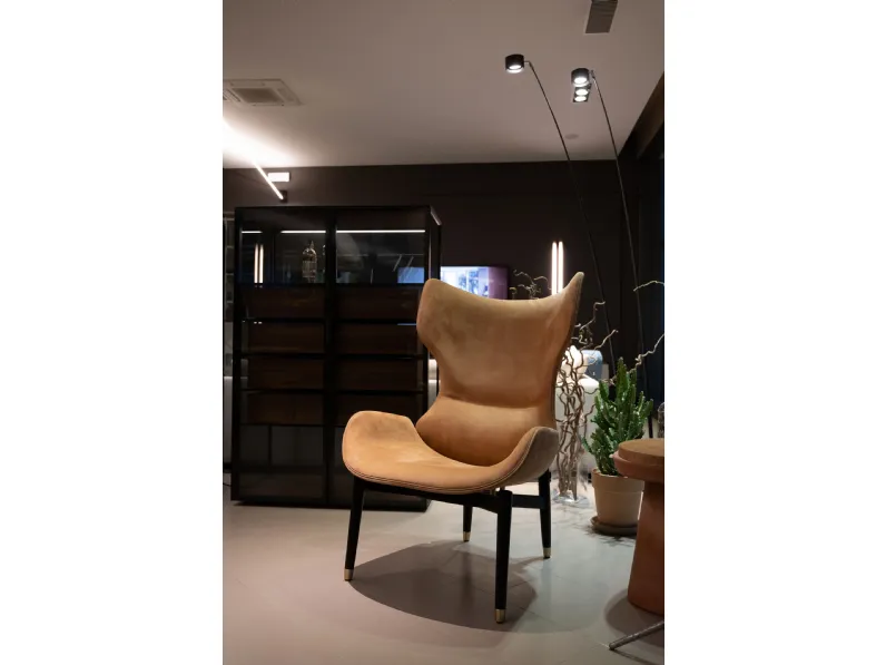 Poltrona con seduta fissa Jorgen Baxter a prezzo Outlet 