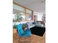 Poltrona con seduta fissa Lazy Calligaris in Offerta Outlet 