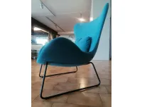 Poltrona con seduta fissa Lazy Calligaris in Offerta Outlet 