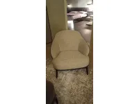 Poltrona con seduta fissa Lesli Minotti a prezzo scontato 