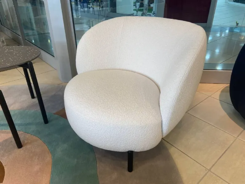 Poltrona con seduta fissa Lunam Kartell a prezzo scontato 